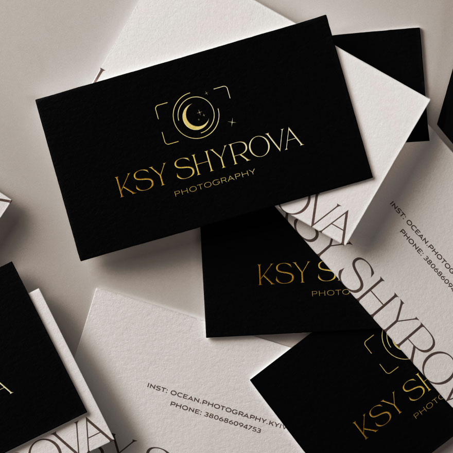 Logo and design development for brand Ksy Shyrova